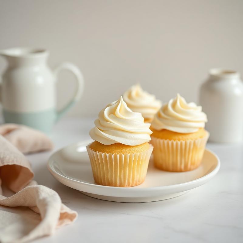 Cupcakes de vainilla